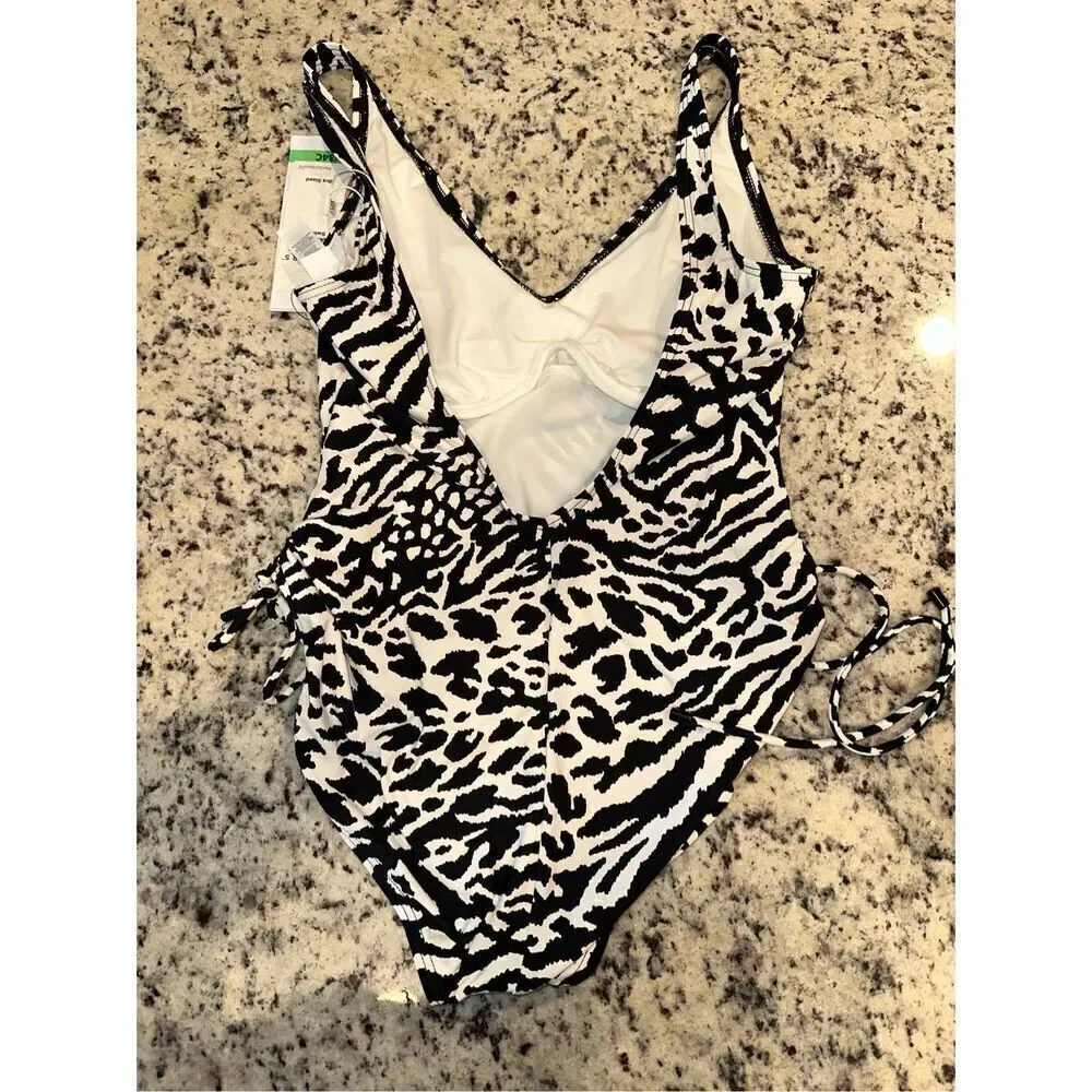 COCO REEF Women's Contours Stellar Shirred-Leg One-Piece Swimsuit - Picture 3 of 7